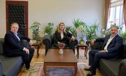 Başkan Ilık’tan Rektör Ak’a “Hayırlı Olsun” Ziyareti