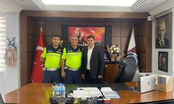 Vize’de Trafik Personeline Teşekkür