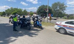 Kırklareli'nde Motosiklet Sürücüleri Denetlendi