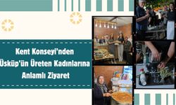 Kent Konseyi’nden Üsküp’ün Üreten Kadınlarına Anlamlı Ziyaret