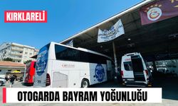 Kırklareli Otogarında Bayram Yoğunluğu!
