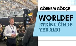 Görkem Gökçe WORLDEF Etkinliğinde Yer Aldı