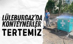 Lüleburgaz’da Konteynerler Tertemiz