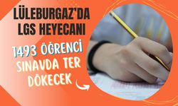 Lüleburgaz’da LGS Heyecanı: 1493 Öğrenci Sınavda Ter Dökecek