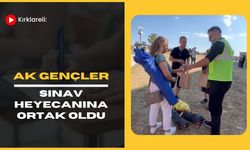 AK Gençler, Sınav Heyecanına Ortak Oldu
