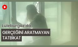 Lüleburgaz’da Gerçeğini Aratmayan Tatbikat