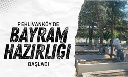 Pehlivanköy’de Bayram Hazırlığı Başladı