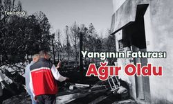 Tekirdağ: Yangının Faturası Ağır Oldu