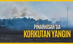 Pınarhisar’da Korkutan Yangın