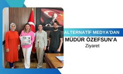 Alternatif Medya’dan Müdür Özefsun’a Ziyaret