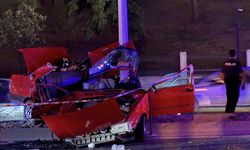 Aydınlatma Direğine Çarptı, Canından Oldu