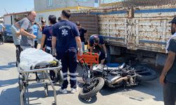 Edirne’de İki Motosiklet Çarpıştı; 1 Yaralı