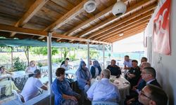 Vali Turan Cemevinde Canlarla Buluştu