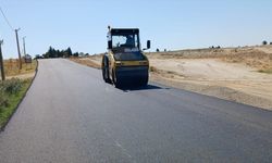 İl Özel İdaresi Ekiplerinden Sıcak Asfalt Çalışması