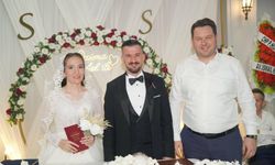 Başkan Talay Genç Çiftin Mutluluklarına Ortak Oldu