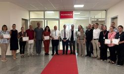 Lüleburgaz’da Katkı Veren Personele Teşekkür Belgesi