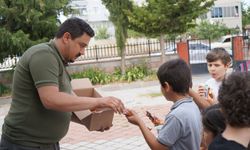 Pınarhisar'da Dondurmalar Yüzleri Güldürdü