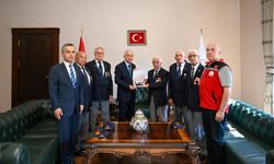 Vali Turan Kahraman Kıbrıs Gazilerini Ağırladı