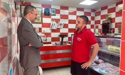 Kaymakam Özderin’den Esnaf Ziyareti