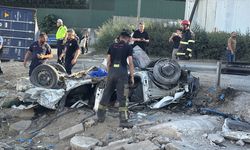 FECİ KAZA GÜVENLİK KAMERASINDA; 5 Ölü
