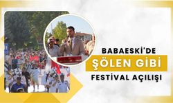 Babaeski’de Şölen Gibi Festival Açılışı