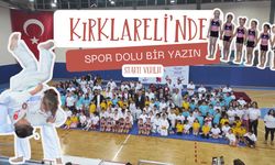 Kırklareli’nde Spor Dolu Bir Yazın Startı Verildi