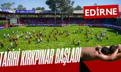 Tarihi Kırkpınar Yağlı Güreşleri Başladı