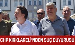 CHP Kırklareli’nden Suç Duyurusu