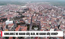 Kırklareli Ne Kadar Göç Aldı, Ne Kadar Göç Verdi?