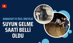 Babaeski’de Suyun Gelme Saati Belli Oldu