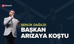 Babaeski: Şenlik Dağıldı Başkan Arızaya Koştu