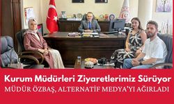Müdür Özbaş, Alternatif Medya’yı Ağırladı