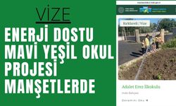 Enerji Dostu Mavi Yeşil Okul Projesi Manşetlerde
