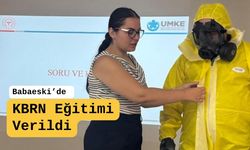 Babaeski’de KBRN Eğitimi Verildi