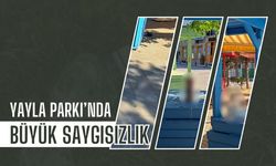 Yayla Parkı’nda Büyük Saygısızlık
