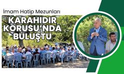 İmam Hatip Mezunları Karahıdır Korusu’nda Buluştu