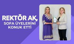 Rektör Ak, SOFA Üyelerini Konuk Etti