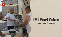 Kırklareli: İYİ Parti’den Aşure İkramı