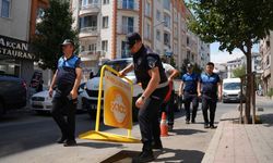 Zabıtadan Kaldırım ve Yol İşgaline Taviz Yok