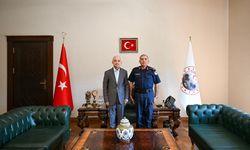 Jandarma Komutanı Akyüz’den Vali Turan’a Veda