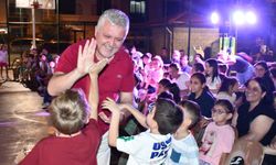 Başkan Gerenli Çocuk Kahkahalarına Ortak Oldu