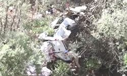 İşçileri Taşıyan Minibüs Uçuruma Yuvarlandı, 4 Kişi Öldü