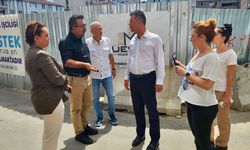 Otopark İnşaatını Yerinde İnceledi