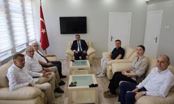 Kırklareli Heyetinden Kaymakam Balaban’a Ziyaret