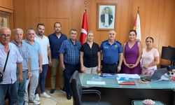 Babaeskili Muhtarlardan Yeni Müdüre Ziyaret