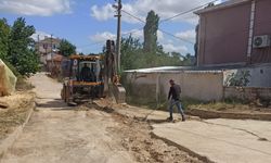 Üsküp’te Yol Çalışmaları Devam Ediyor