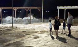Tekirdağ: Fırtına Yürüyüş Yolunu Kapattı