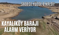 KAYALIKÖY BARAJI ALARM VERİYOR; Sadece Yüzde 8 Kaldı!