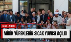 KIRKLARELİ: Minik Yüreklerin Sıcak Yuvası Açıldı