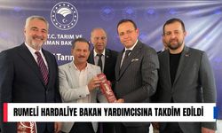 Rumeli Hardaliye Bakan Yardımcısına Takdim Edildi